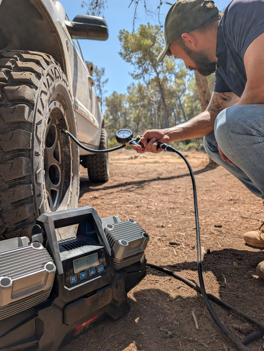 Varkron Heavy-Duty Portable Air Compressor